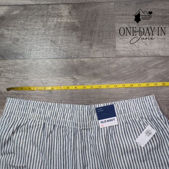 Old Navy Linen Pull On Casual 3.5" Shorts Size XL - Picture 3 of 7